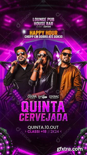 Designi - Story Flyer Quinta Cervejada Social Media PSD Editável
