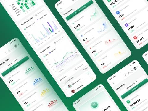'AI Inventory Management Web App UI Kit'