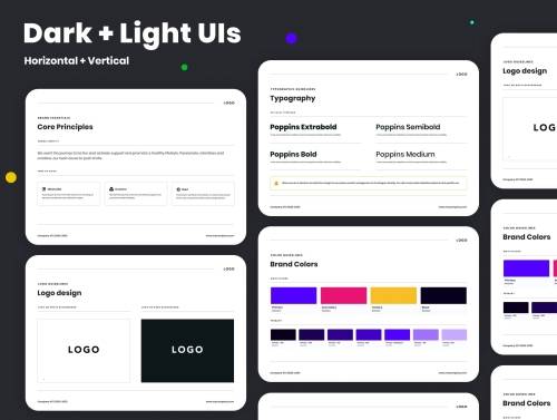 'Brand Guidelines Template for Figma'