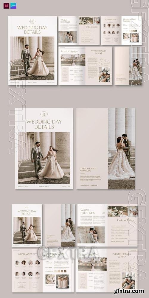 Wedding Day Guide Template 2ZRCAAC