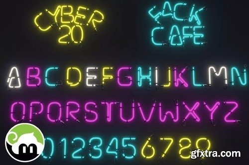 Alphabetic Neon Props v1.0