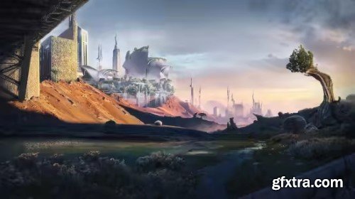 Udemy - Learn Sci-fi Matte Painting techniques in Photoshop