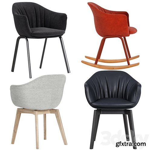 3dsky Pro - MDF Italia Siena armchair