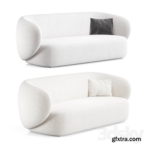 3dsky Pro - Swell Sofa 3 Seater By Grado Design