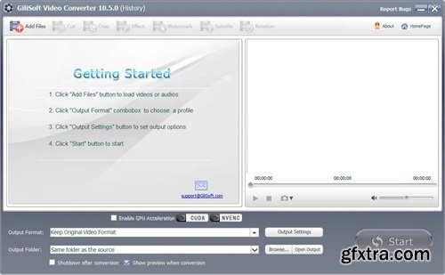 GiliSoft Video Converter 12.8