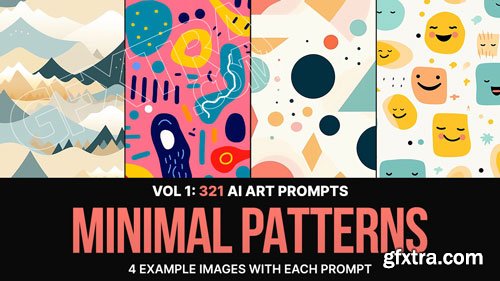 321 Midjourney Prompts for Minimal Patterns