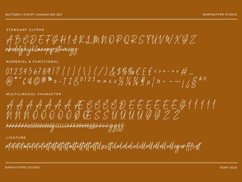 'Buttercy Font Duo'