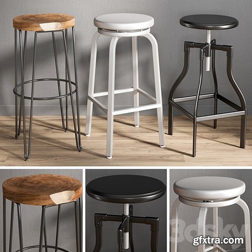 3dsky Pro - Bar stools 1