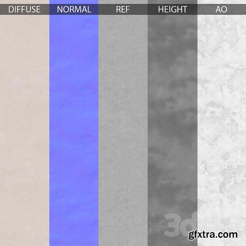 3dsky Pro - 13 Plaster - Grande concrete White