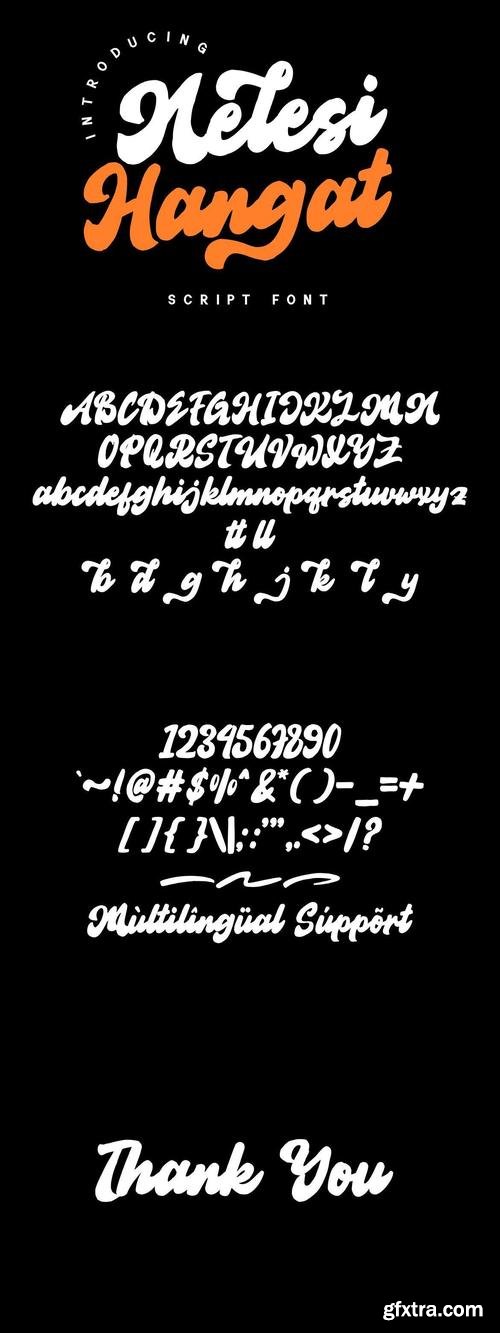 Nelesi Hangat Font