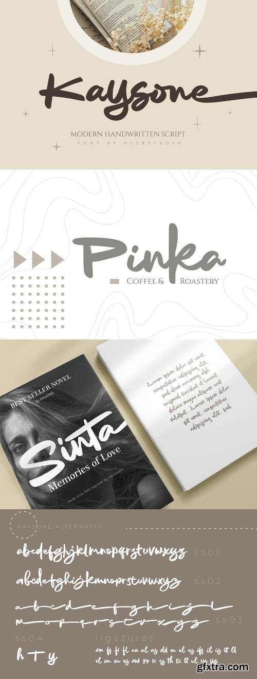 KAYSONE - Handwritten Script