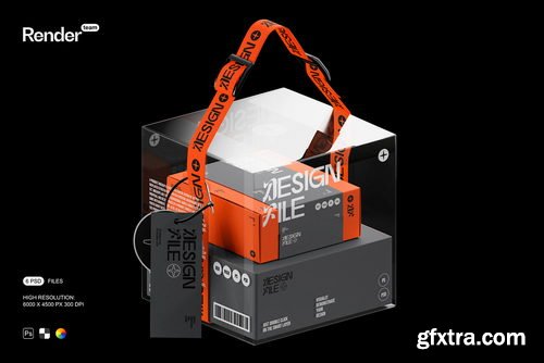 CreativeMarket - Box Mockup Set - 290958192