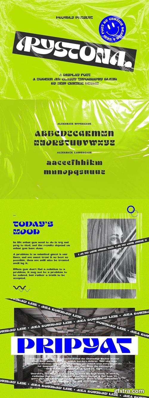 Arystonal - Bold & Modern Font