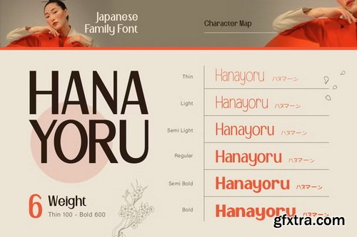 CreativeMarket - Hanayoru Font