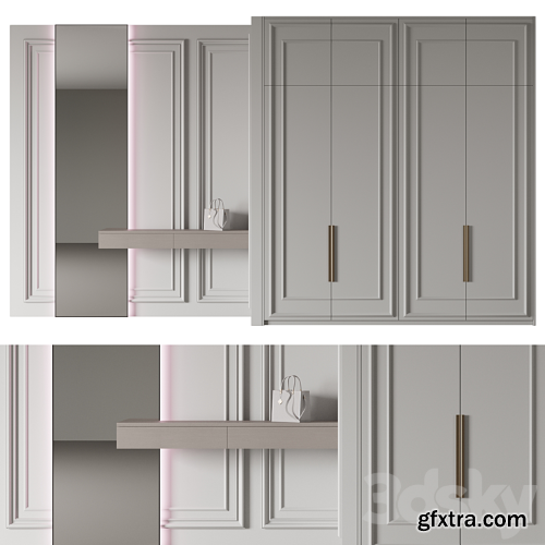 3dsky Pro - Wardrobe vol. 1 3d Models