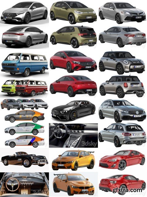 3dsky Pro - Vehicles vol. 1 3d Models