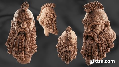 Udemy - Mastering ZBrush Sculpting a Dwarf Head in 180 Minutes
