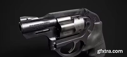 Ruger LCR38 Special - 3D Model
