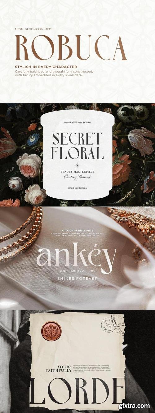 Robuca - Vintage Serif