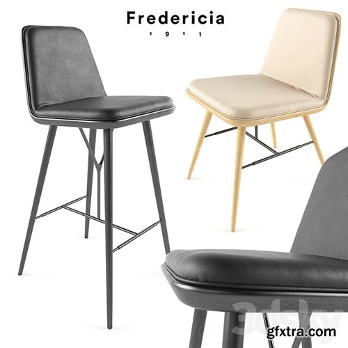 3dsky Pro - Spine Barstool & chair