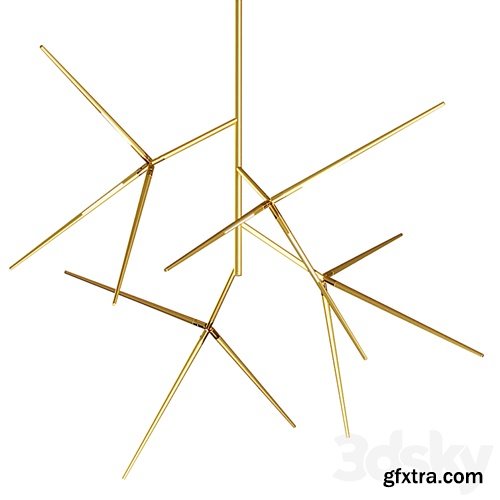 3dsky Pro - Lampatron flask chandelier