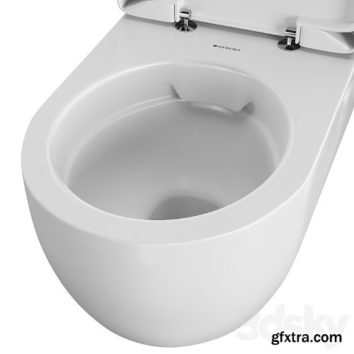 3dsky Pro - Toilet wall mounted Geberit iCon