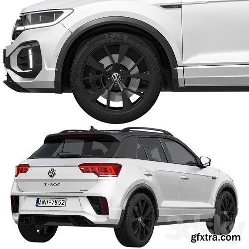 3dsky Pro - Volkswagen T-Roc R-line 2022