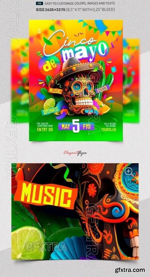 Cinco de Mayo Madness - Premium Flyer template (PSD) Cinco de Mayo Madness - Premium Flyer template (PSD)