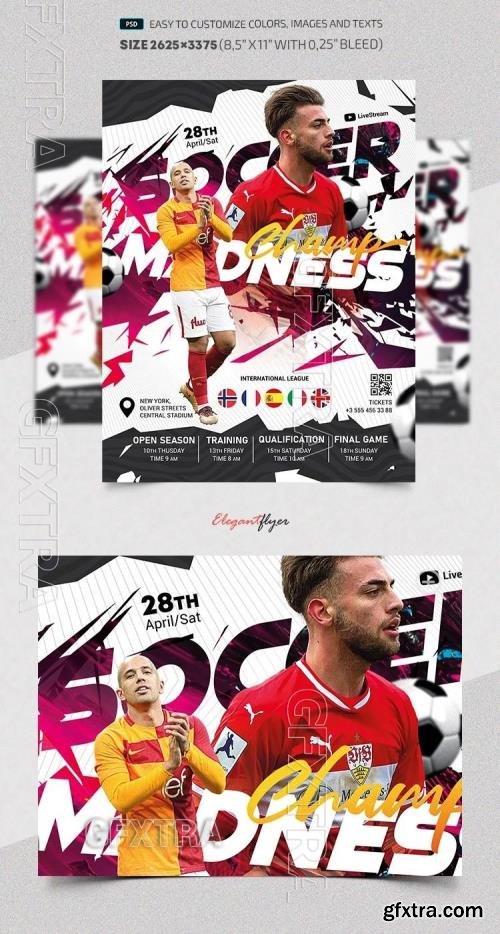 Soccer Madness - Premium Club flyer PSD Template - 10016549 Soccer Madness - Premium Club flyer PSD Template - 10016549