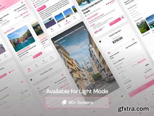 Craftwork Design - TravelSista Travel App UI Kit