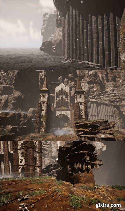 Unreal Engine Marketplace - Sharur's Lost Monastery Ruins (4.19+)