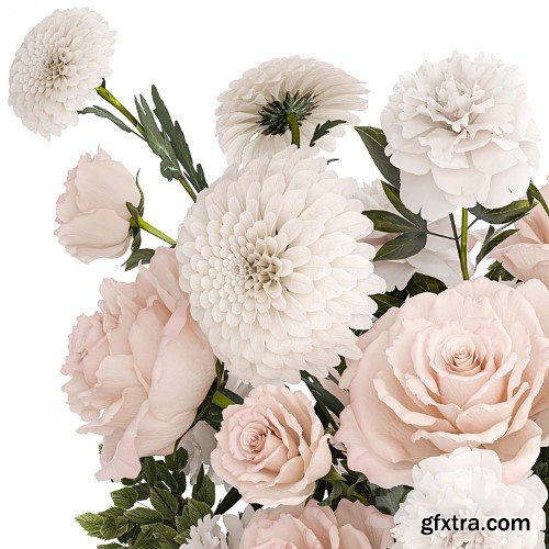 3dsky Pro - Bouquet of flowers. Set 393.