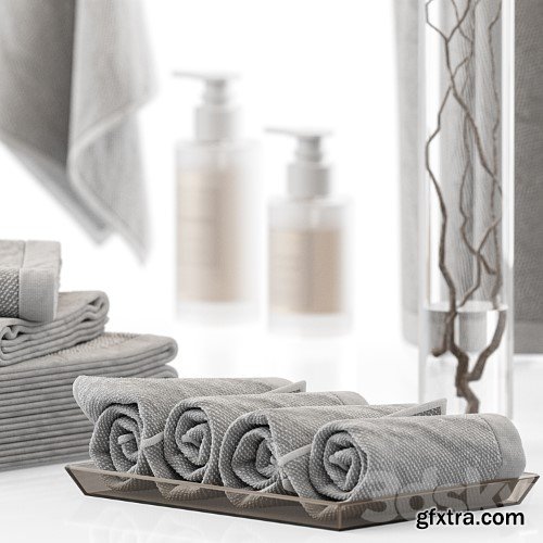 3dsky Pro - Decorative set for bathroom 04