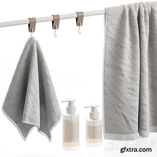 3dsky Pro - Decorative set for bathroom 04