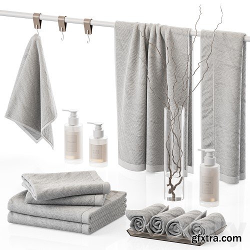 3dsky Pro - Decorative set for bathroom 04