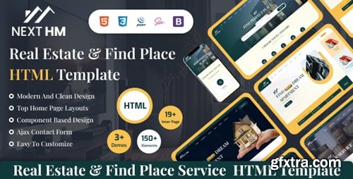ThemeForest - NextHM – Real Estate & Find Place Service HTML Template 53818429 v1.0