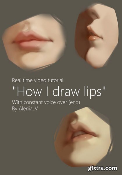 Gumroad - Aleriia_V - How I paint lips