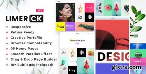ThemeForest - Limerick - A Colorful and Modern Multipurpose Portfolio Theme 23498696 v2.7