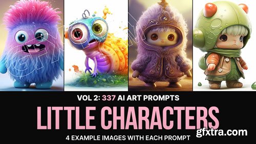 337 Midjourney Prompts for Little Characters