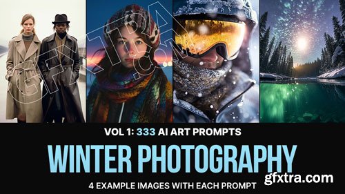 333 Midjourney Prompts for Winter Photography