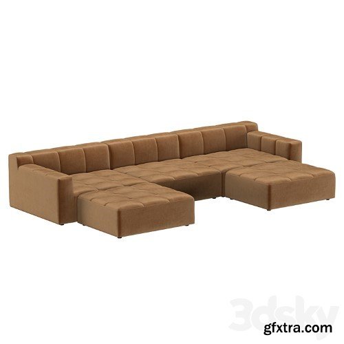 3dsky Pro - BURANO MODULAR CUSTOMIZABLE SECTIONAL