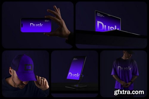 Mockupcloud - Dusk Branding Mockups Kit