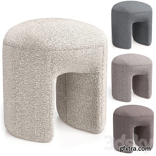 3dsky Pro - Pouf Shaggy by Ogogo