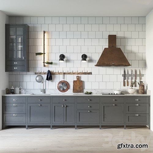 3dsky Pro - Modern Kitchen vol. 1 3d Models