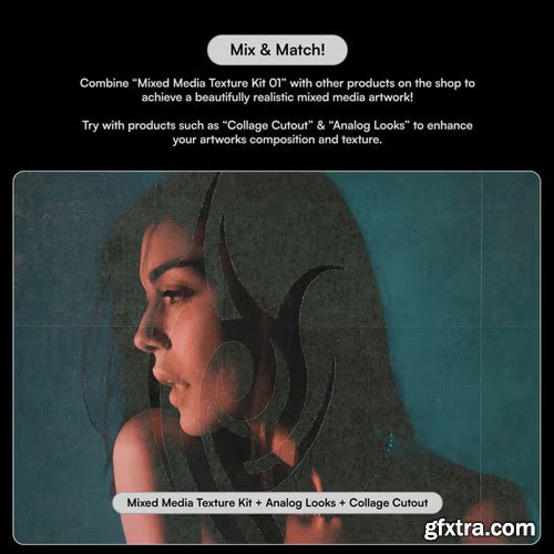 DoronSupply / Doron Studio - Mixed Media Texture Kit 01