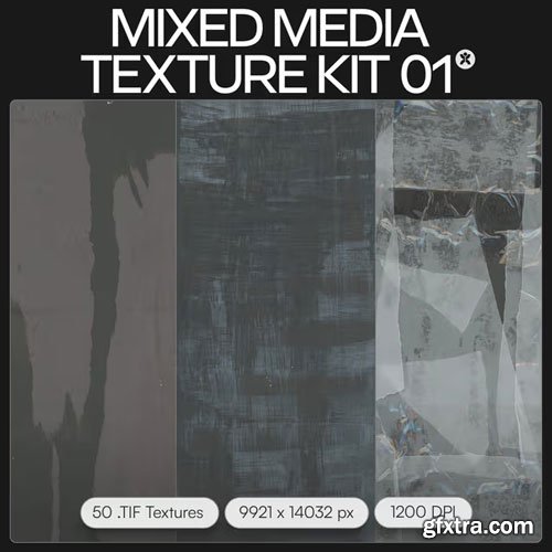 DoronSupply / Doron Studio - Mixed Media Texture Kit 01
