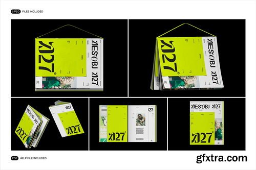 Creativemarket - Magazine Mockup Set - 291164467