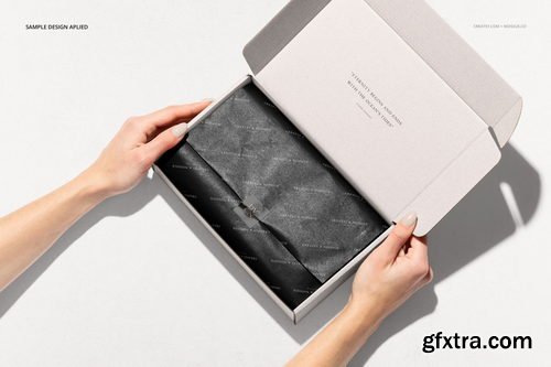 Creatsy - Noissue Mailing Box Mockup Set v.3 - 2117304661