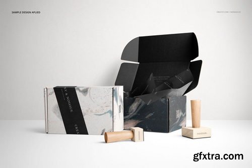 Creatsy - Noissue Mailing Box Mockup Set v.3 - 2117304661