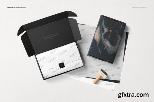 Creatsy - Noissue Mailing Box Mockup Set v.3 - 2117304661